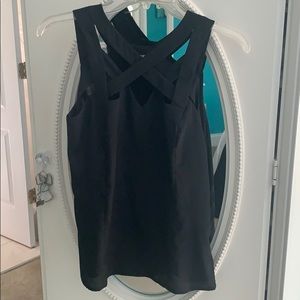 Sexy black Express blouse